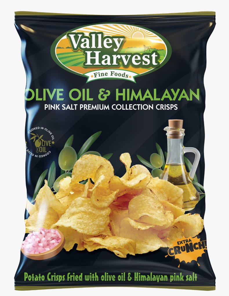 Valley harvest Himalayan salt and olive oil 150g x8